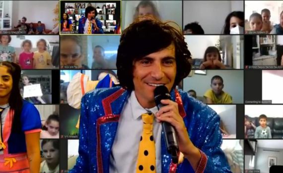 מני ממטרה ואסי ויהונתן משמחים את ילדי השומרון