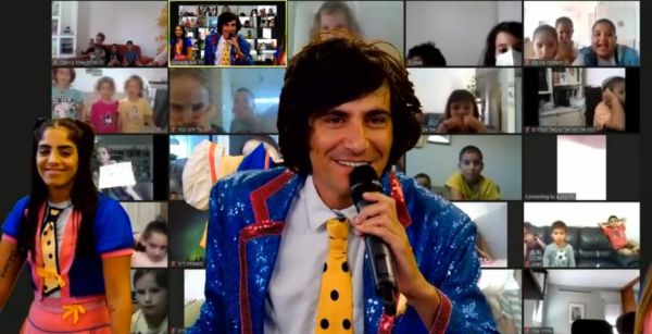 מני ממטרה ואסי ויהונתן משמחים את ילדי השומרון