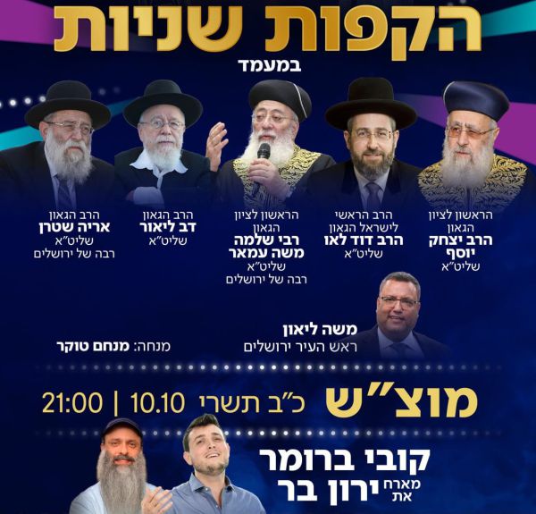 "ושמחתך בביתך": הקפות שניות מבנייני האומה • צפו: