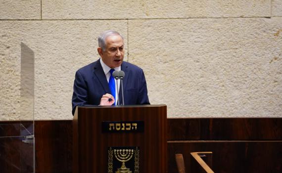 ריבלין בכנסת: "חש את האוויר מלא אבק שריפה"