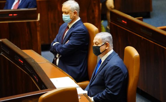 ממשלת האחדות מתפרקת: גנץ יצביע בעד פיזור הכנסת