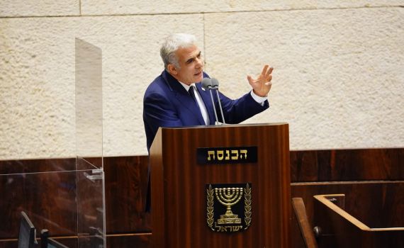 לפיד: "עלינו להבריא את המדינה ואת הפוליטיקה"