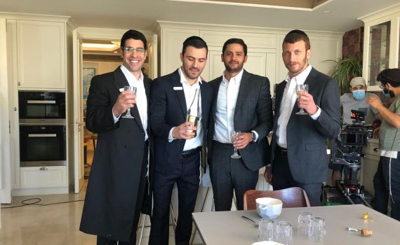 צפו: כך פתחו 'השבאבניקים' את הצילומים לעונה החדשה