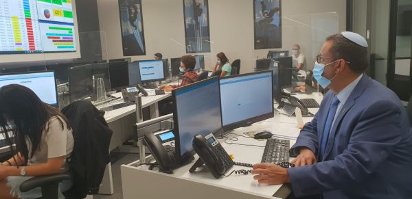 כ-2000 פניות ביום, כוננות שיא במוקד עיריית ירושלים