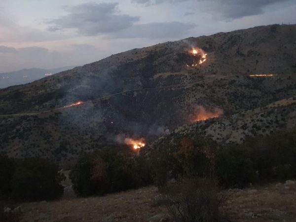 אימון צה"ל| תחמושת גרמה לנזק כבד בשמורת חרמון