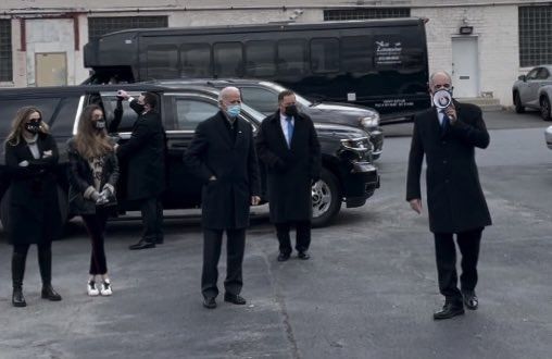 ביידן הגיע לעיר הולדתו: "שמח לחזור הביתה"