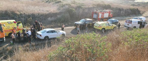 צנחן התרסק על המצוק בחוף הכרמל; מצבו קשה