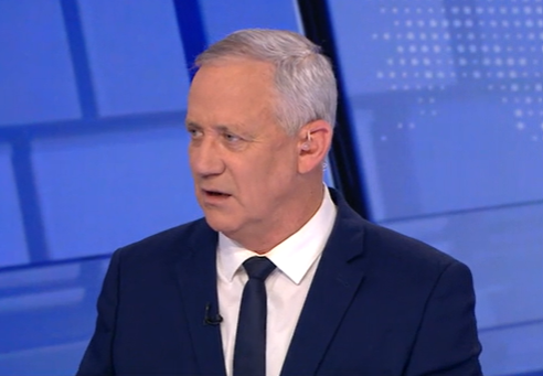 בני גנץ: "אני חושב שאני צריך להיות ראש הממשלה"
