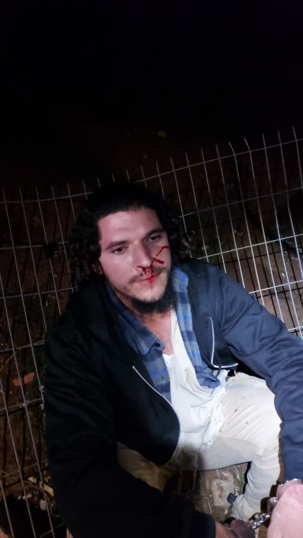 שוב אלימות ביצהר: ג'יפ נגח ברכב, שוטרים תקפו תושב