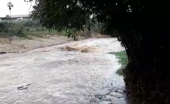הזרימות האדירות שיביאו לעלייה במפלס הכנרת. צפו