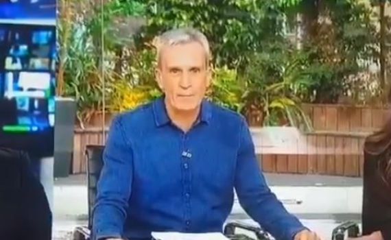 אברי גלעד נזף במבזקן בשידור חי ועורר סערה