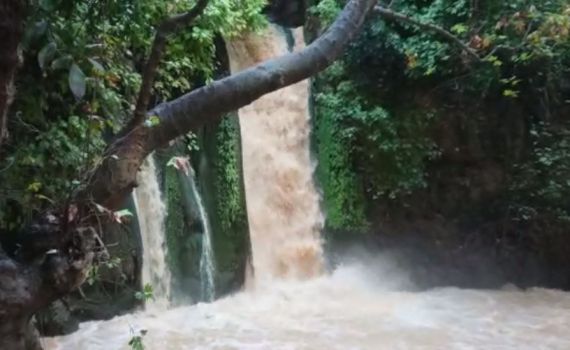 סופ"ש סוער: זרימות אדירות בנחלי הצפון והדרום. צפו