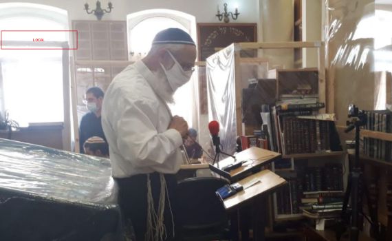 הרב אבינר חזר לישיבה ובירך שהחיינו. צפו בתיעוד