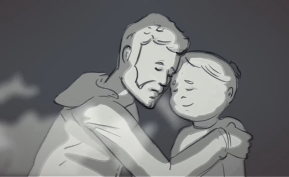 מרגש:הלוחם שהחליט לספר לבנו על הטראומה בשיר