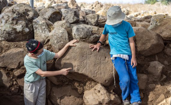מבצר מימי דוד המלך התגלה ליד הישוב חיספין