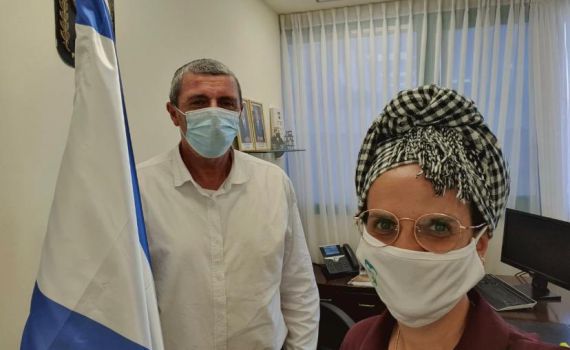 יעל שבח בשיתוף פעולה מעניין עם הרב רפי פרץ