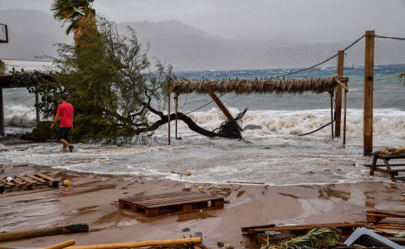 לקראת סערה; מטה החירום של עיריית חיפה התכנס