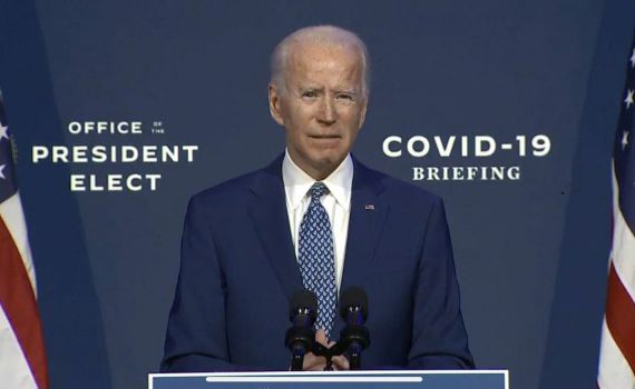 ביידן: "מצפה לנו חורף קשה, רק אחריו יגיע החיסון"