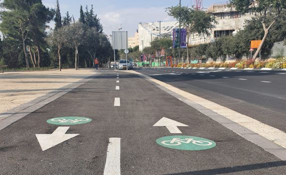 ירושלים: נחנך שביל אופניים חדש בקריית המוזיאונים