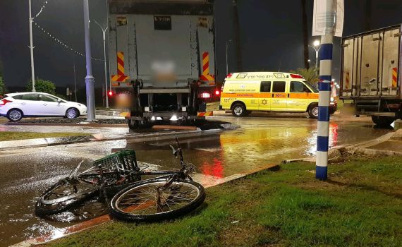 בשל הגשם: שלושה פצועים בשלוש תאונות שונות