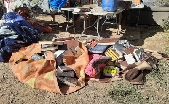 מזעזע: כוחות צבא הרסו את ארון הקודש בישיבת חומש