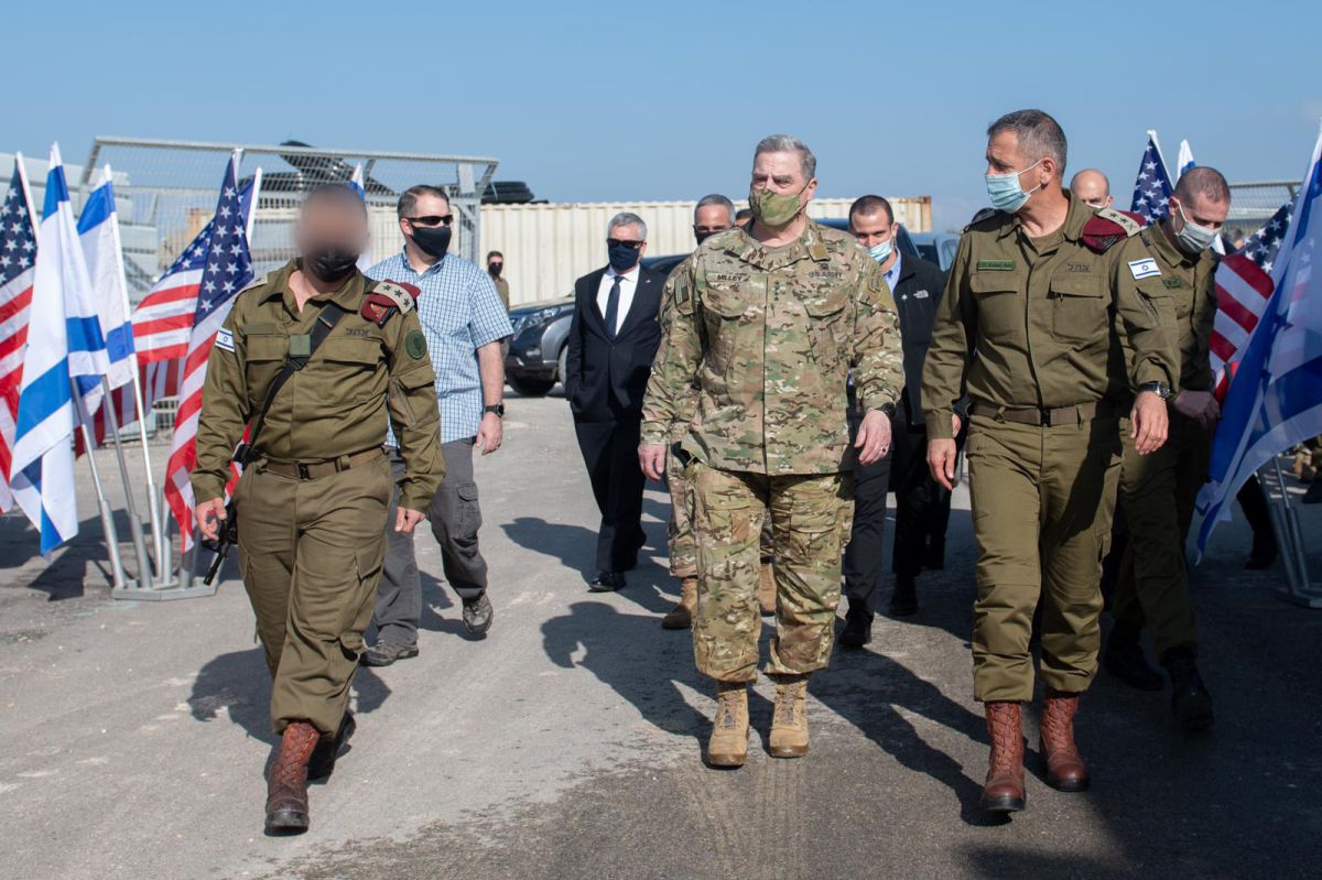 רמטכ"ל צבא ארה"ב סייר באימון של יחידת 'רפאים'