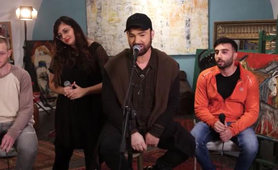 מרגש: דוד ד'אור בשיר עם פצועי צה"ל ונפגעי האיבה