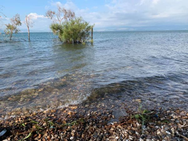 לפני הסערה: מפלס הכנרת בעוד עלייה נאה