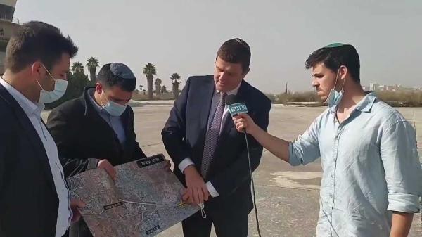 עמית הלוי בעטרות: "פה צריכה להיות שכונה יהודית"