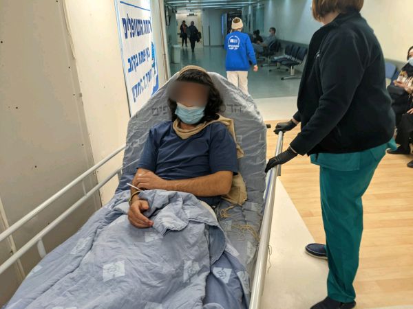 פצועי התאונה: "המשטרה נגחה ברכב שהתהפך"