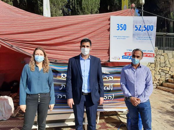 קרעי במאהל הבדואי: "אם לא ריבונות, לפחות הסדרה"