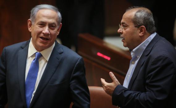 אחמד טיבי "נעלב" מנתניהו: "פעם היית שם רק אותי"