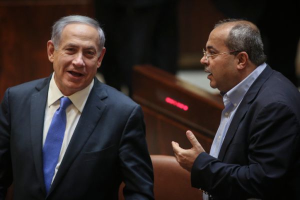 אחמד טיבי "נעלב" מנתניהו: "פעם היית שם רק אותי"