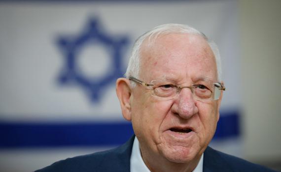 ביום ראשון יגיע הנשיא ריבלין לקבל חיסון לקורונה