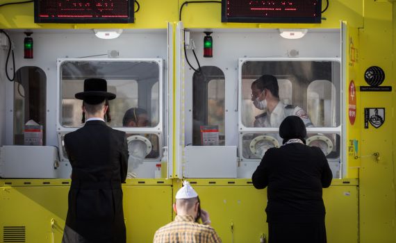 זינוק בתחלואה החרדית; שיפור במגזר הערבי