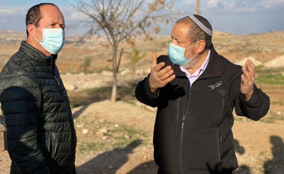 ניר ברקת באביגיל: "יש פה אתגרים רבים לטיפול"