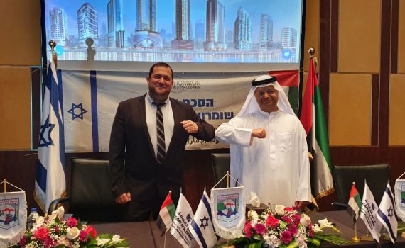 מהשומרון לאמירויות: הסכמי ייצוא נחתמו בדובאי