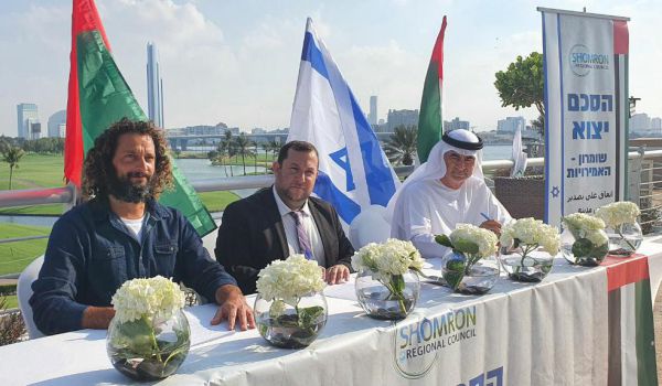 דבש ושמן זית מהשומרון ימכרו בדובאי