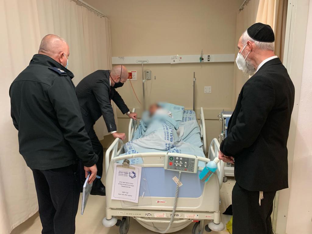 חרדי מאושפז במצב בינוני בעקבות מחדל של המשטרה