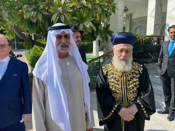 צפו | ביקור היסטורי: הראשון לציון באבו דאבי