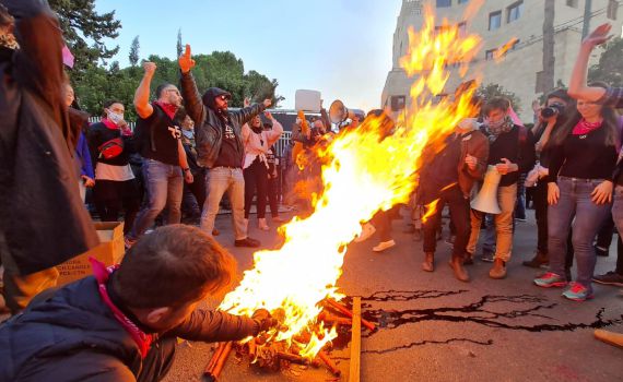 המשטרה: חששנו שהאירוע בבלפור יצא משליטה