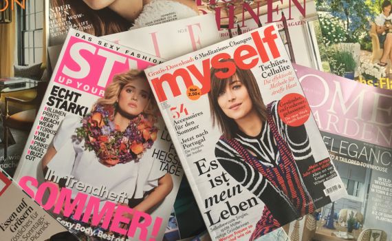 דוגמנית ישראלית מככבת בהפקה צנועה במגזין בריטי