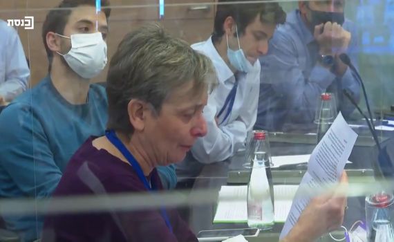 בדמעות בעיניים: לאה גולדין ריגשה את ועדת חוץ ובטחון