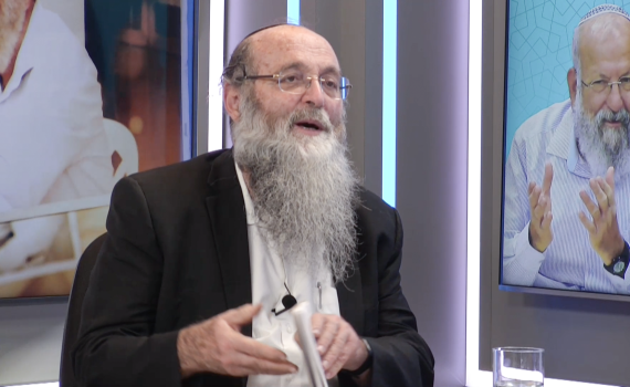 הרב בורשטיין לסרוגים: "עם ישראל נפרד מגאון גדול"