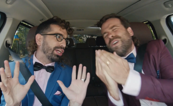 סוגר חשבון: חנן בן ארי בחיקוי קורע למשיח. צפו