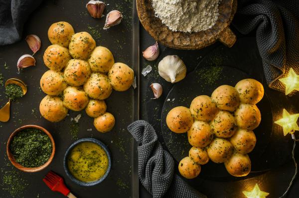 פינוק לסגר: מתכון ללחמניות שום רכות ואווריריות