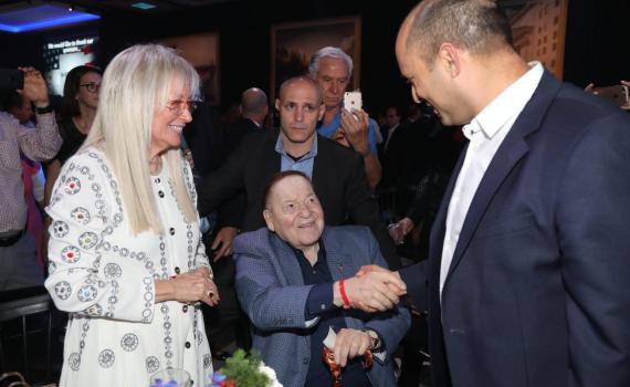 מרים אדלסון: "שלדון מותיר חלל שלא ניתן למלא"