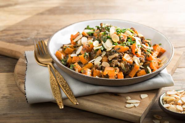 בריא וטעים: מתכון לסלט עדשים חם וחורפי