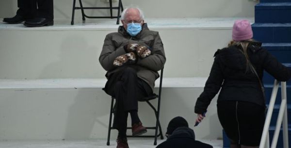 מרגש: כך ברני סנדרס החליט לנצל את התהילה