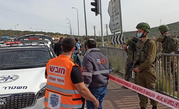 פיגוע דקירה בשומרון; המחבל נוטרל